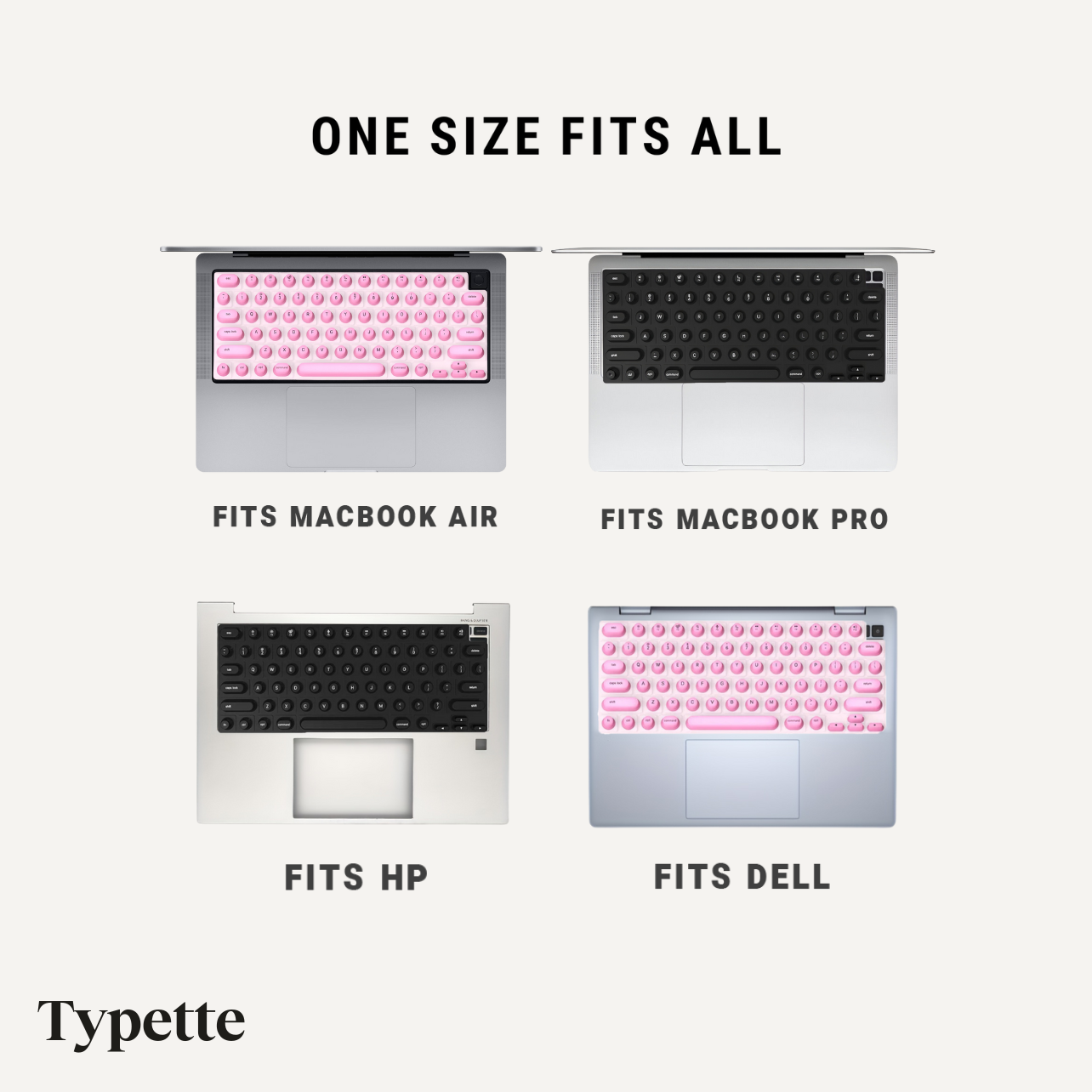 Typette Universal keyboard Cover